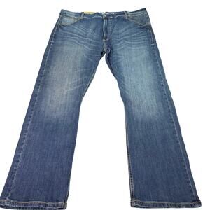 NWT Wrangler Mens Retro Slim Boot dark wash jeans. Size 42 x 32. bootcut